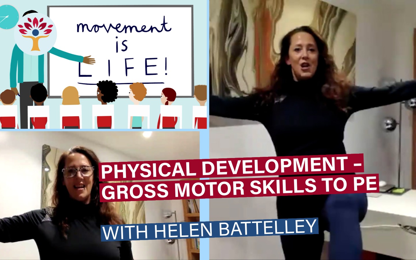 Webinar: Physical Development – Gross Motor Skills to PE With Helen ...